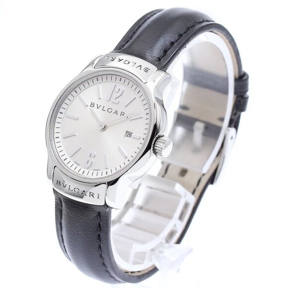 BVLGARI Solo tempo ST29S Date Silver Dial Quartz Ladies Watch_892539 - Picture 1 of 7